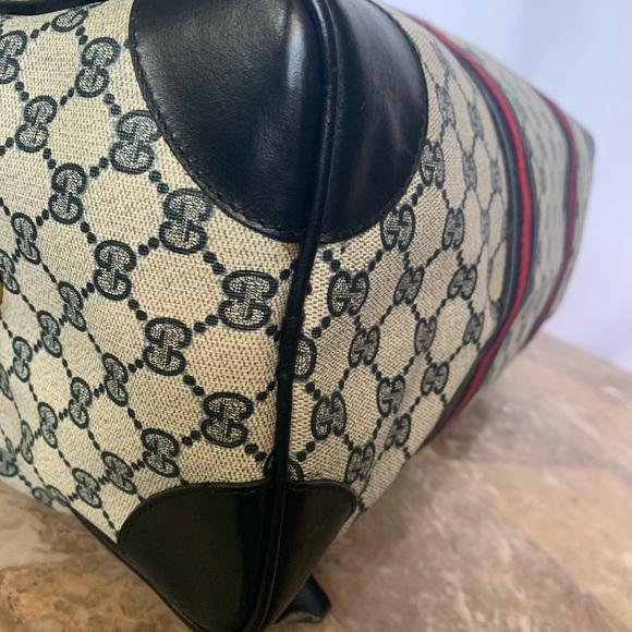 ❤️❤️SOLD❤️❤️Gucci vintage PVC Boston bag - Picture 3 of 15